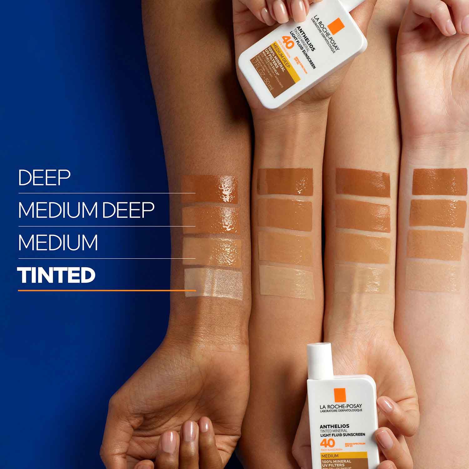 Anthelios Mineral Tinted Sunscreen for Face with SPF 4 Anthelios Mineral Tinted Sunscreen for Face with SPF