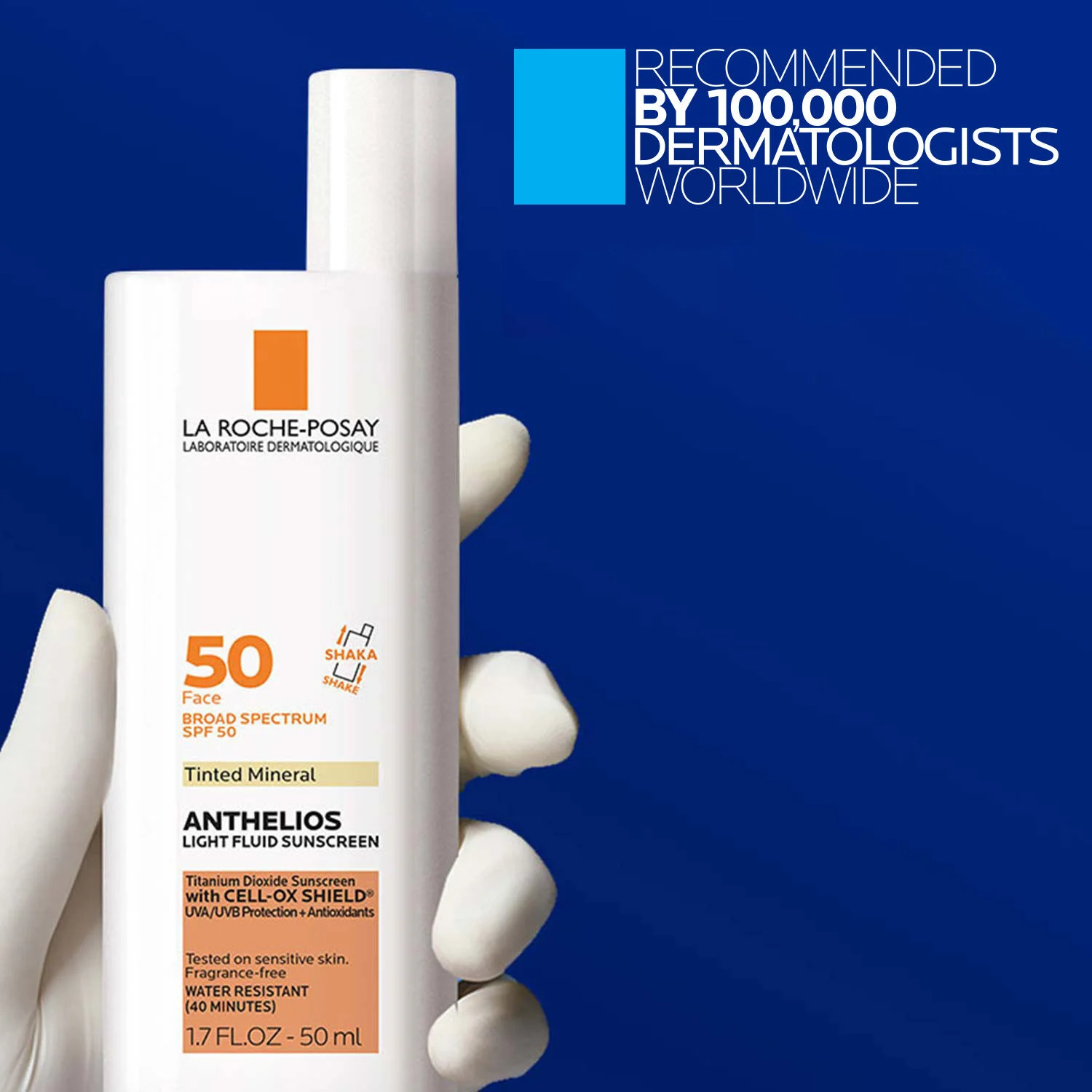 Anthelios Mineral Tinted Sunscreen for Face with SPF 8 Anthelios Mineral Tinted Sunscreen for Face with SPF