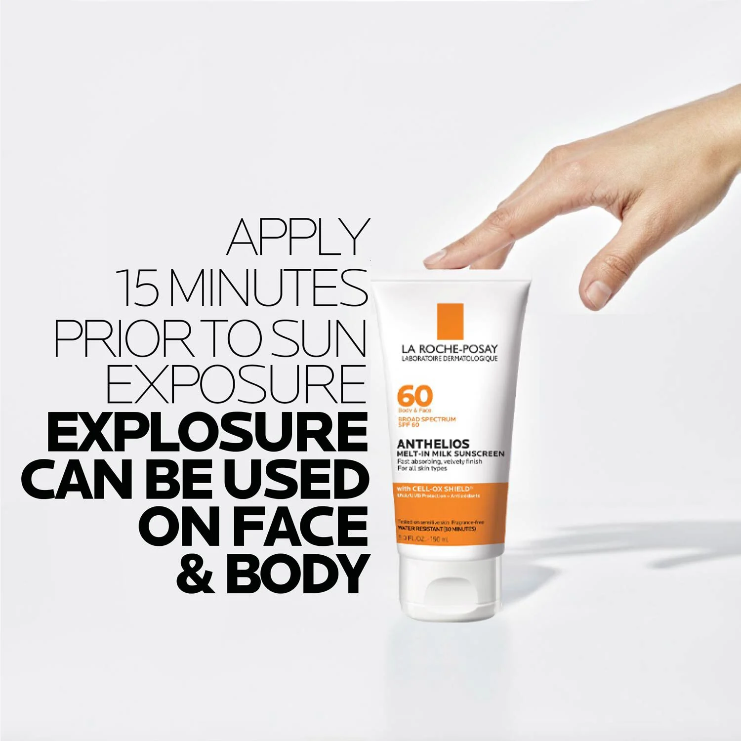 Anthelios Melt-In Milk Sunscreen SPF 60 8 Anthelios Melt-In Milk Sunscreen SPF 60