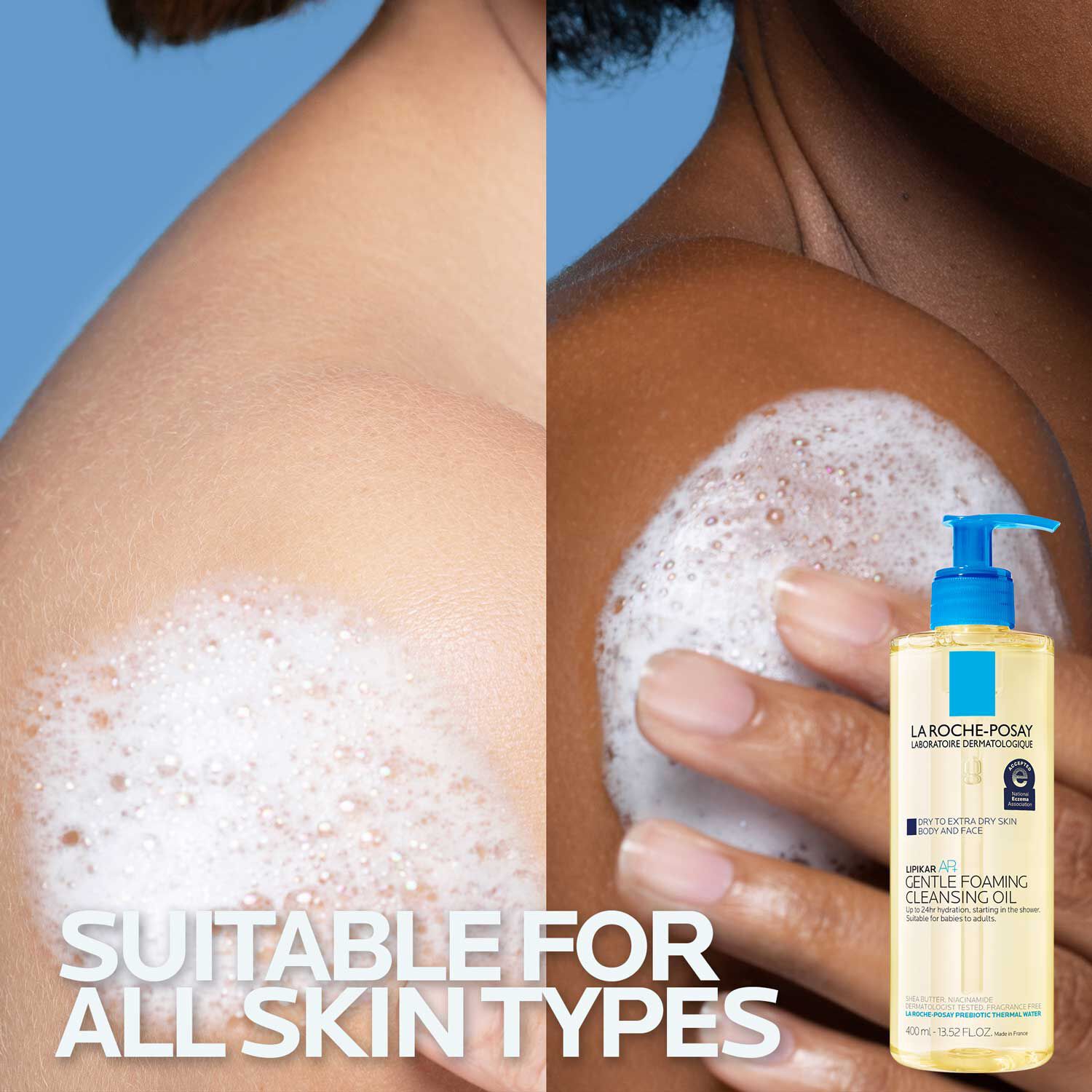 Lipikar AP+ Gentle Foaming Cleansing Oil 5 Lipikar AP+ Gentle Foaming Cleansing Oil