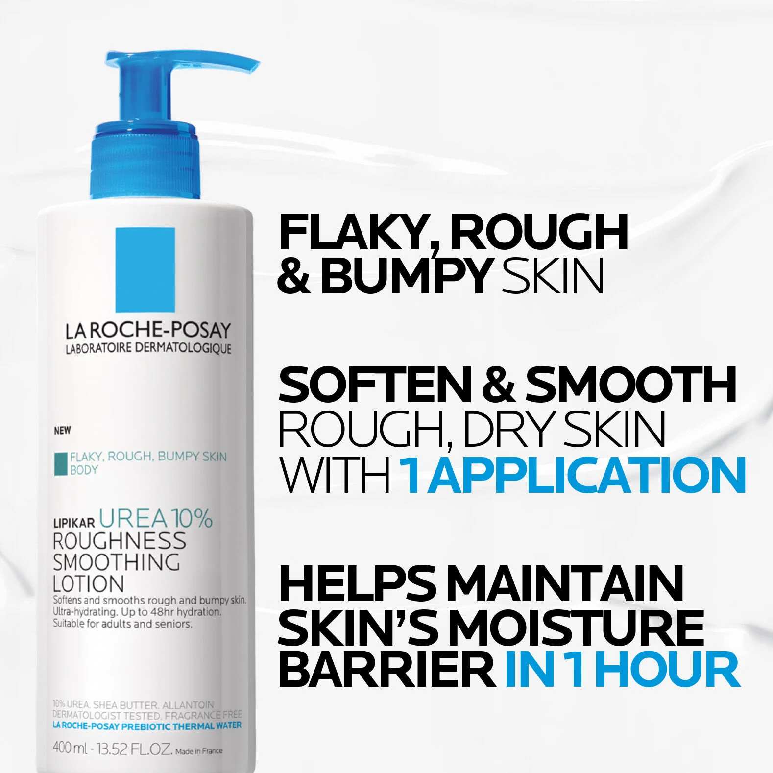 Lipikar Urea 10% Roughness Smoothing Lotion 3 Lipikar Urea 10% Roughness Smoothing Lotion