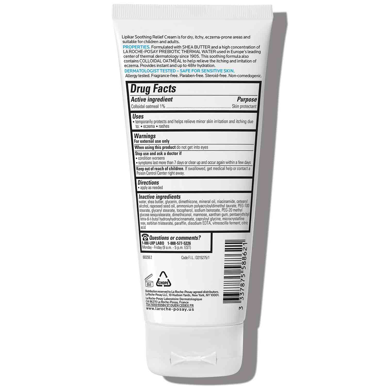 Lipikar Eczema Cream