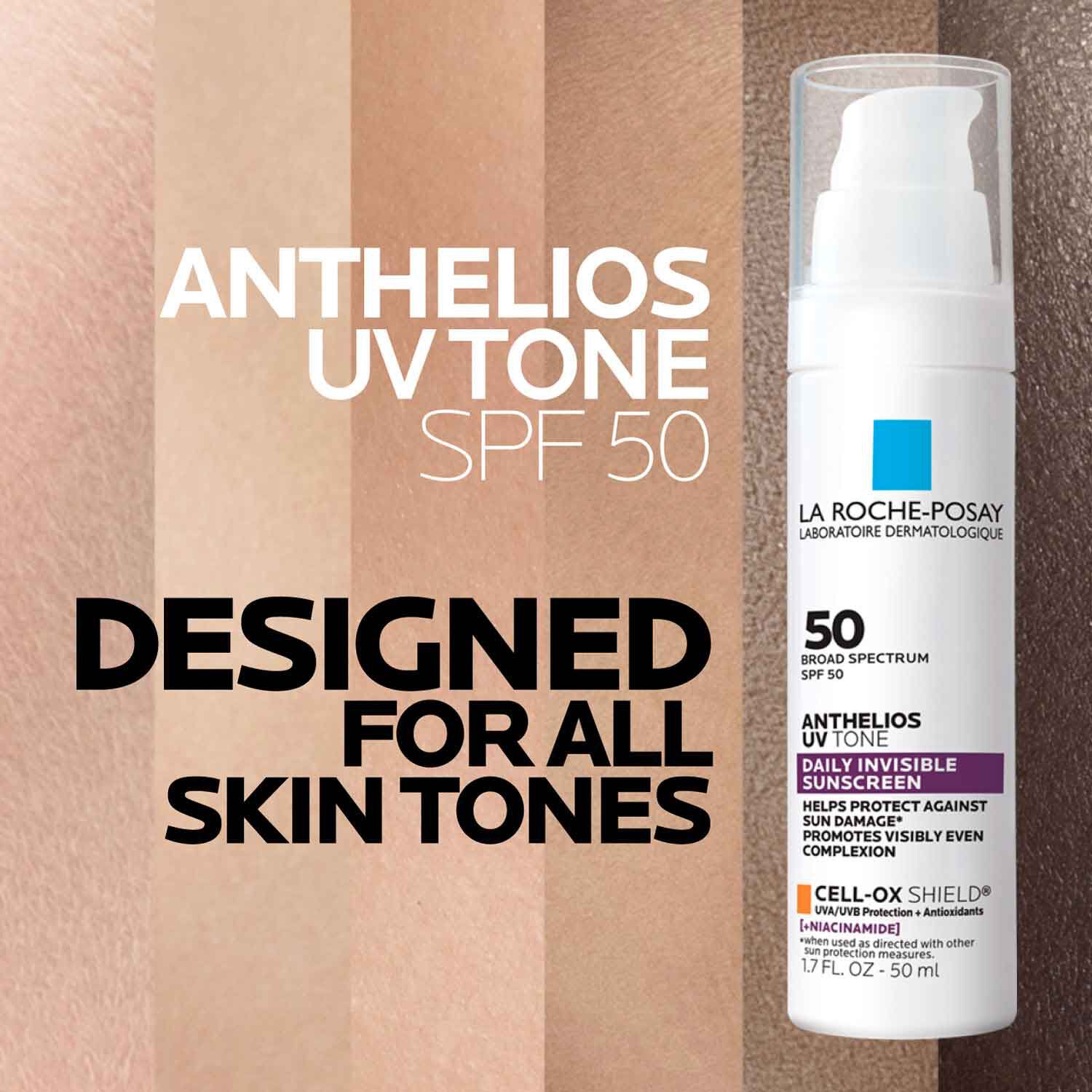 Anthelios UV Tone Invisible Sunscreen SPF 50 5 Anthelios UV Tone Invisible Sunscreen SPF 50