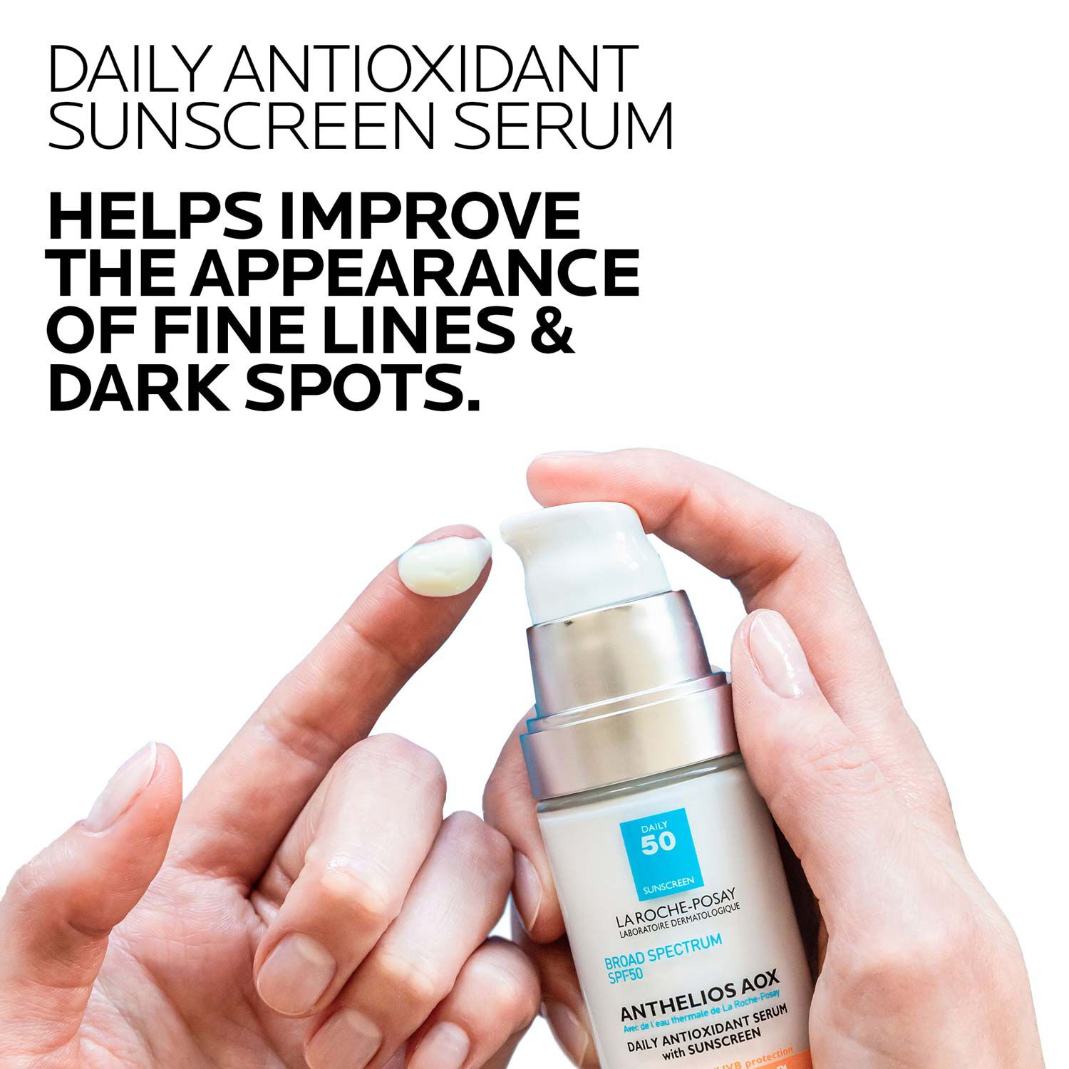 Anthelios AOX Antioxidant Serum with SPF 50 Sunscreen 3 Anthelios AOX Antioxidant Serum with SPF 50 Sunscreen