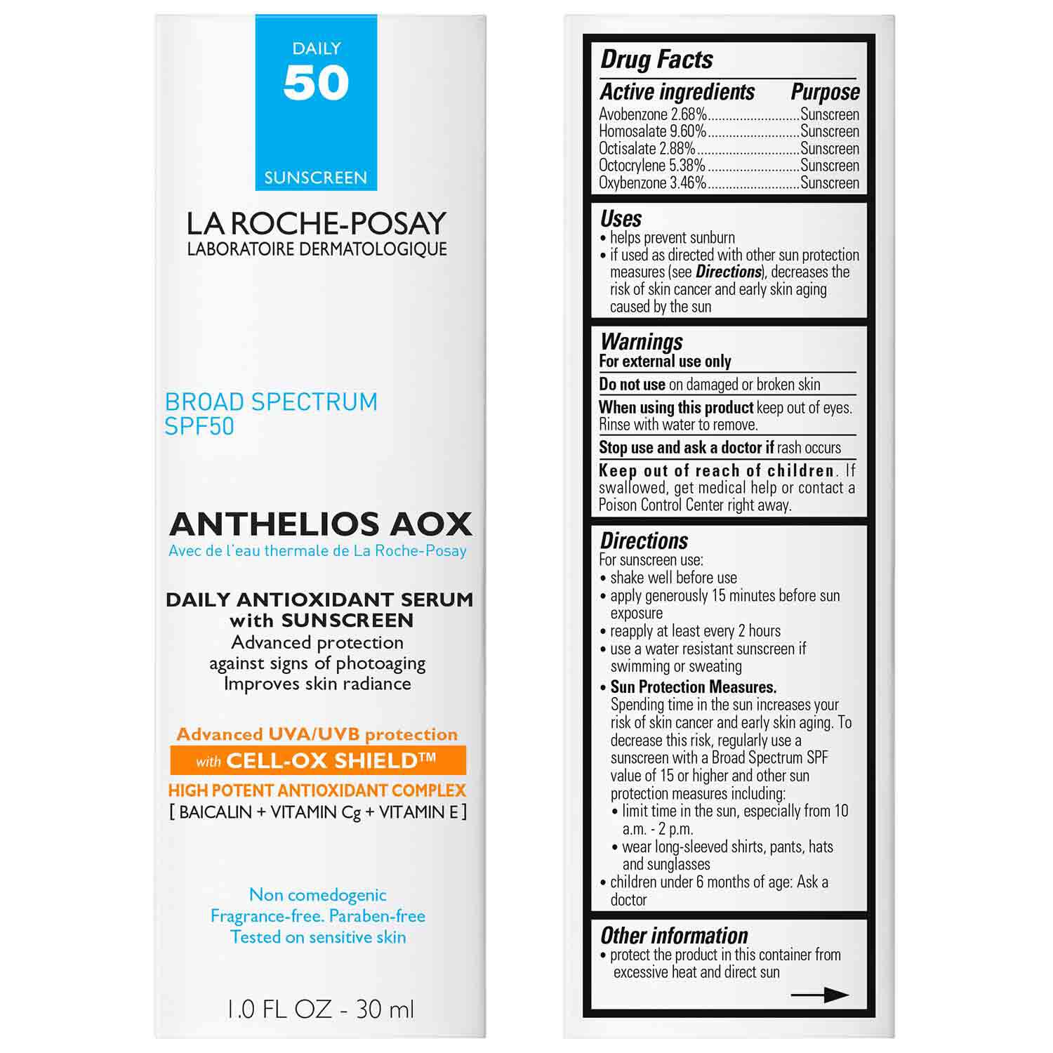 Anthelios AOX Antioxidant Serum with SPF 50 Sunscreen 6 Anthelios AOX Antioxidant Serum with SPF 50 Sunscreen