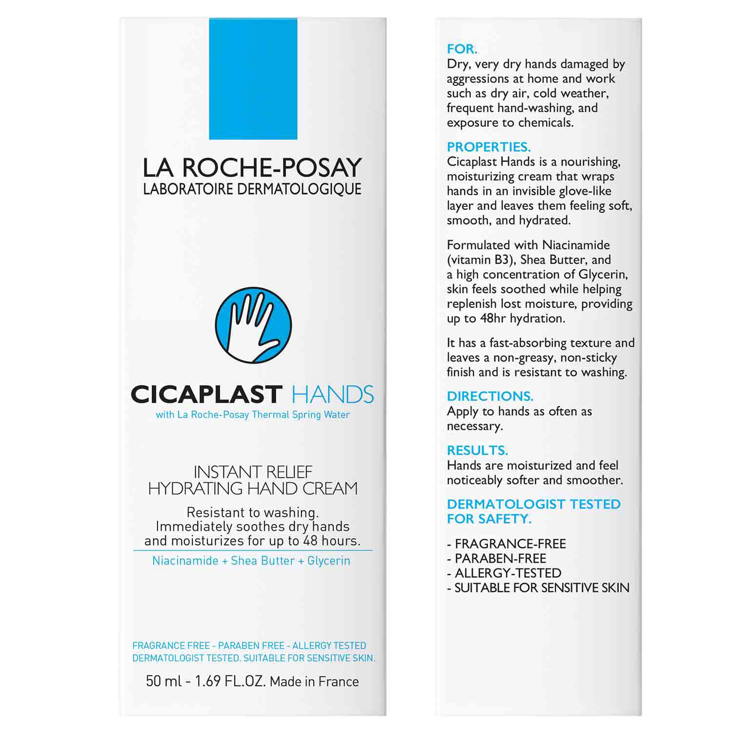 Cicaplast Hand Cream for Dry Hands & Damaged Hands