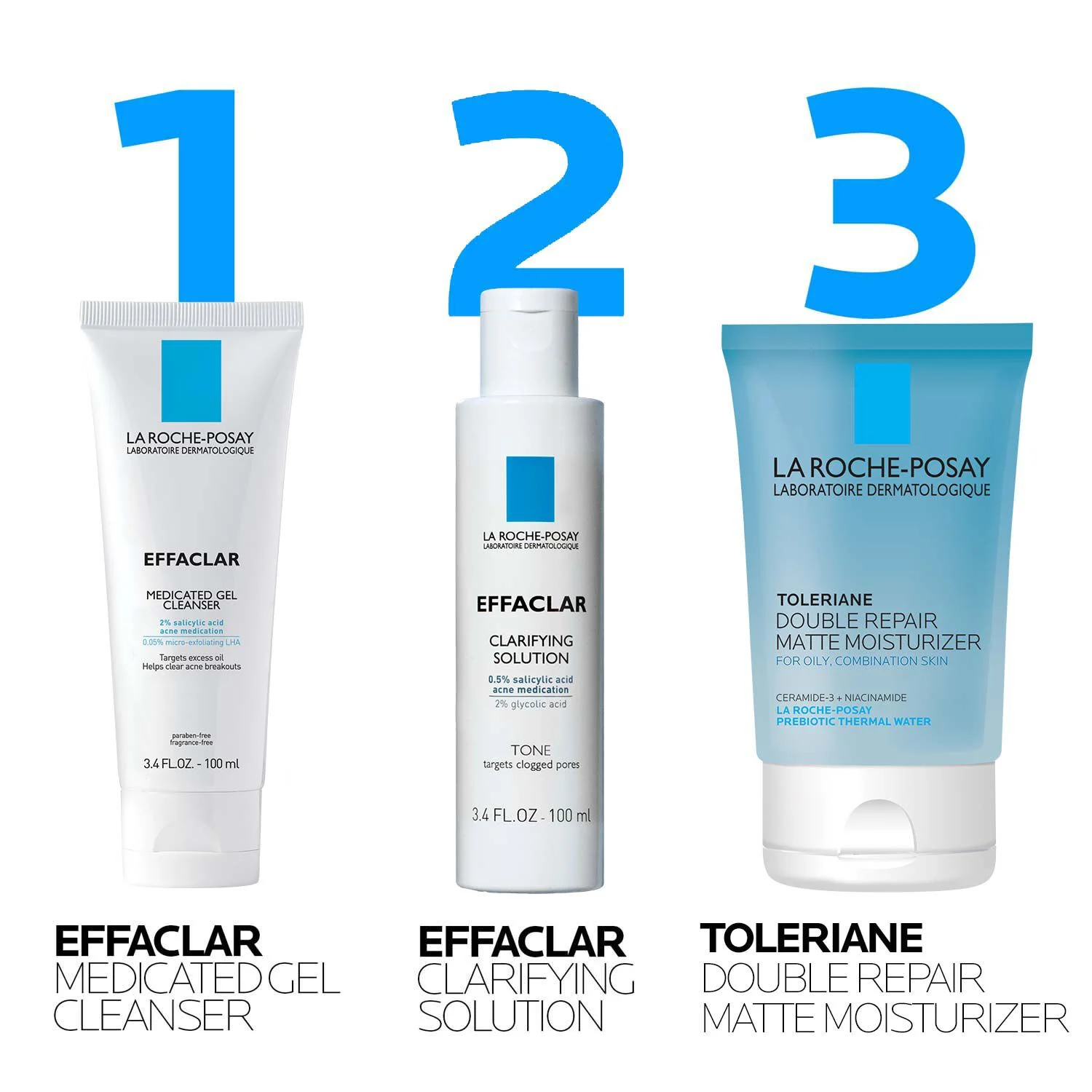 Effaclar Daily Acne Essentials Kit 5 Effaclar Daily Acne Essentials Kit
