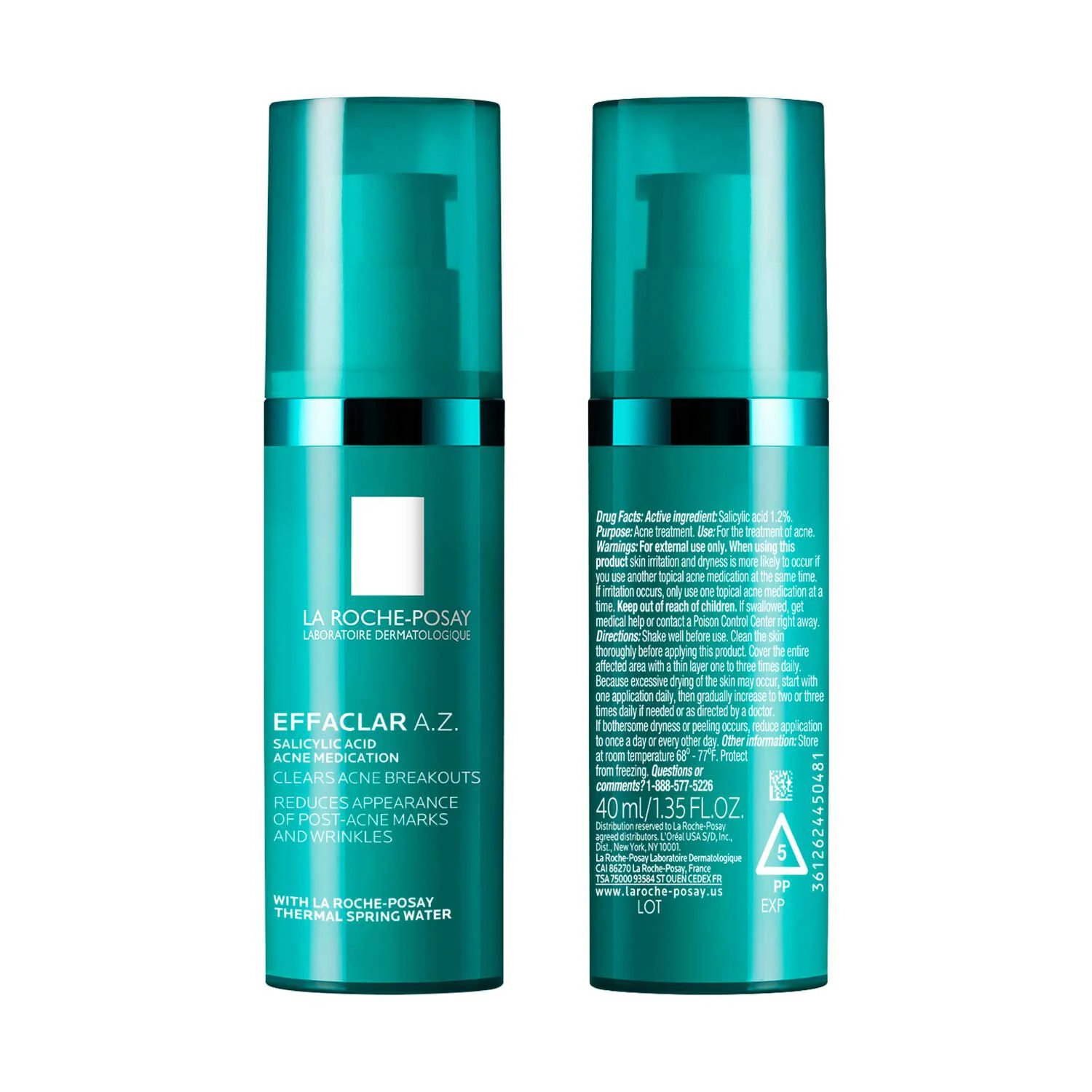 Effaclar A.Z. Gel Azelaic Acid Acne Treatment