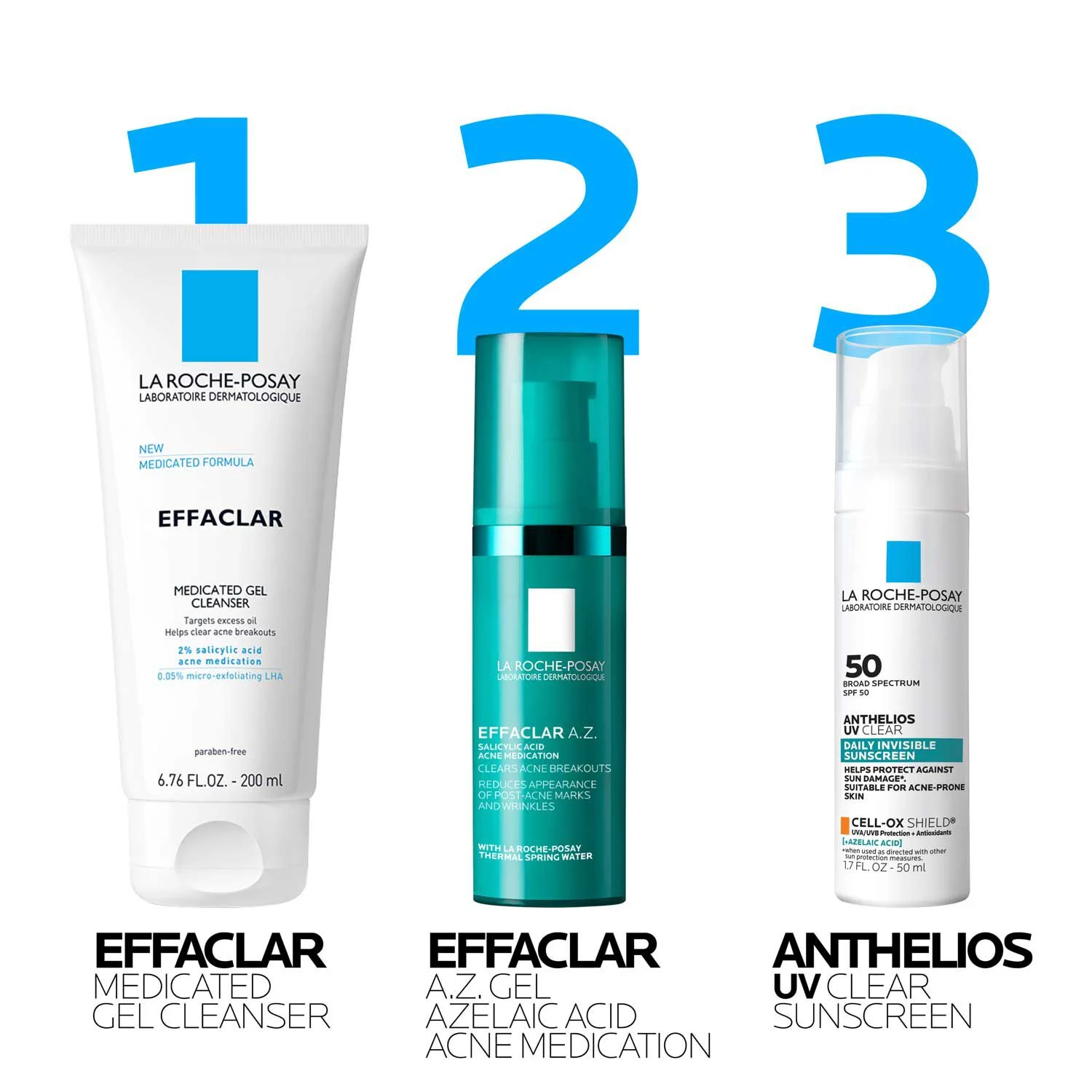 Effaclar A.Z. Gel Azelaic Acid Acne Treatment