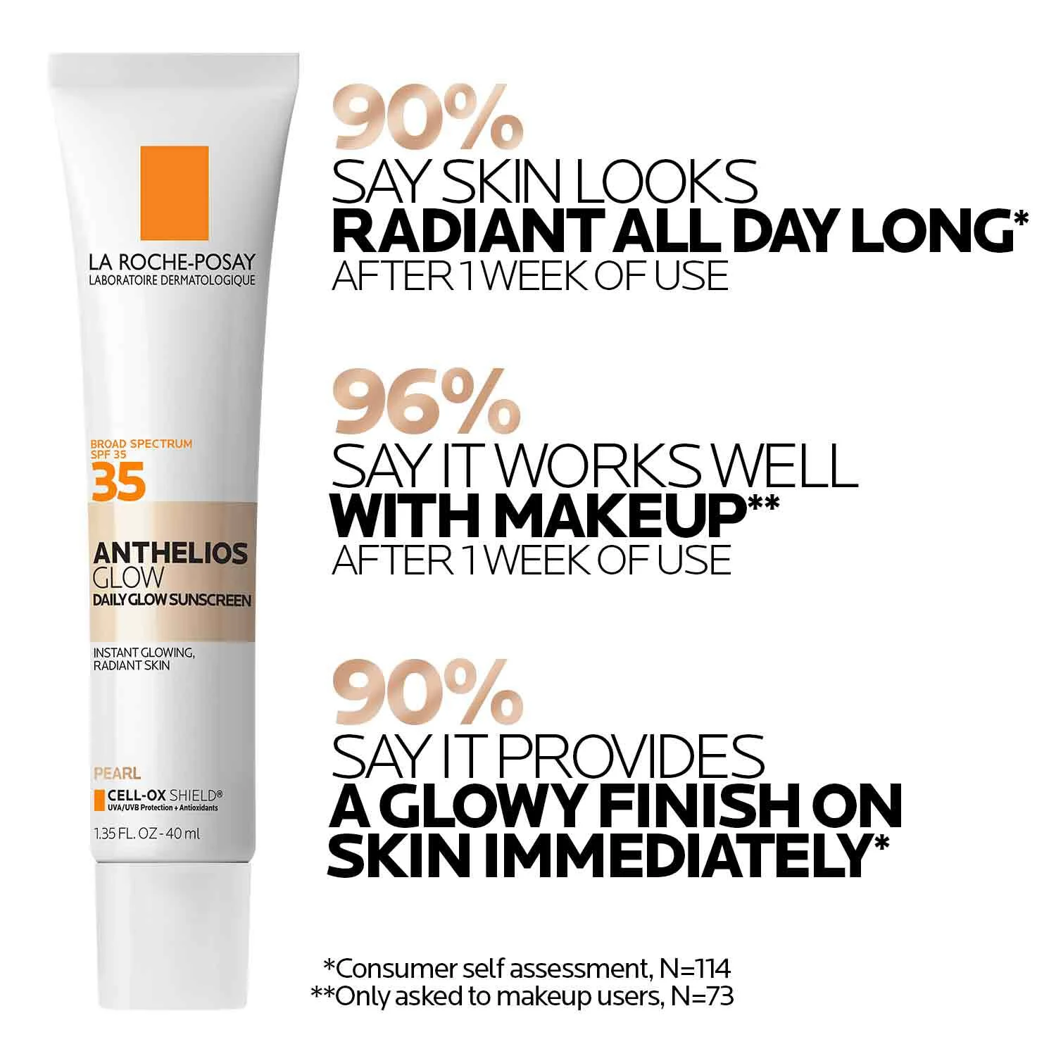 Anthelios Glow Face Sunscreen SPF 35 3 Anthelios Glow Face Sunscreen SPF 35