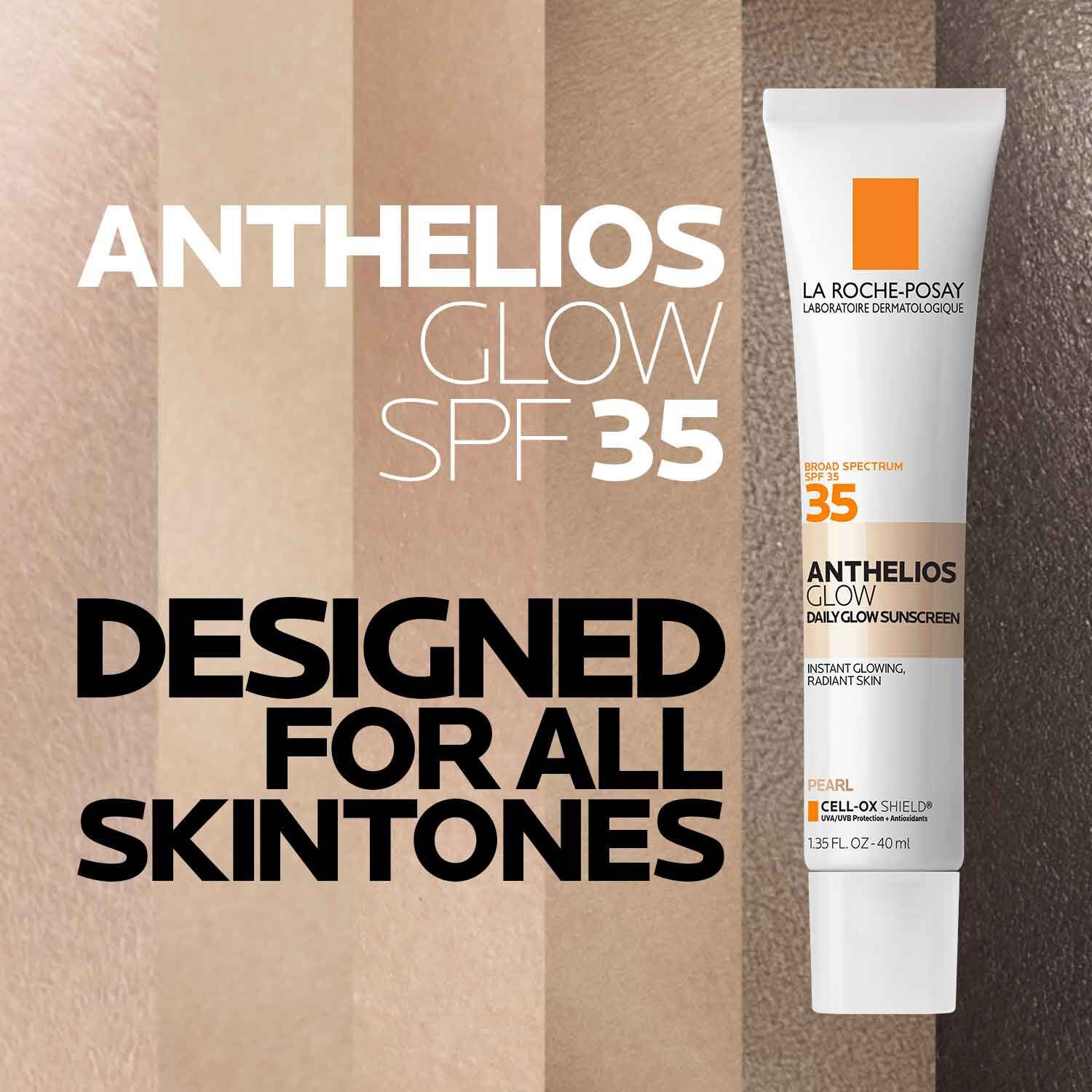 Anthelios Glow Face Sunscreen SPF 35 5 Anthelios Glow Face Sunscreen SPF 35