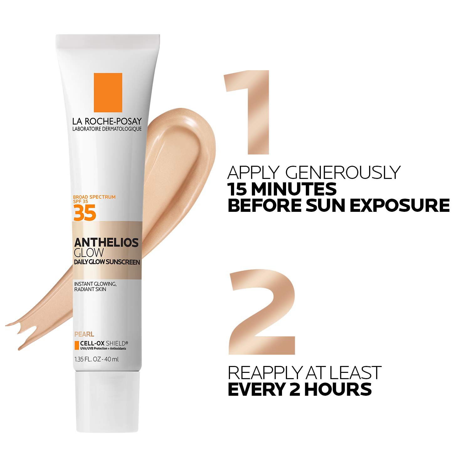Anthelios Glow Face Sunscreen SPF 35 7 Anthelios Glow Face Sunscreen SPF 35