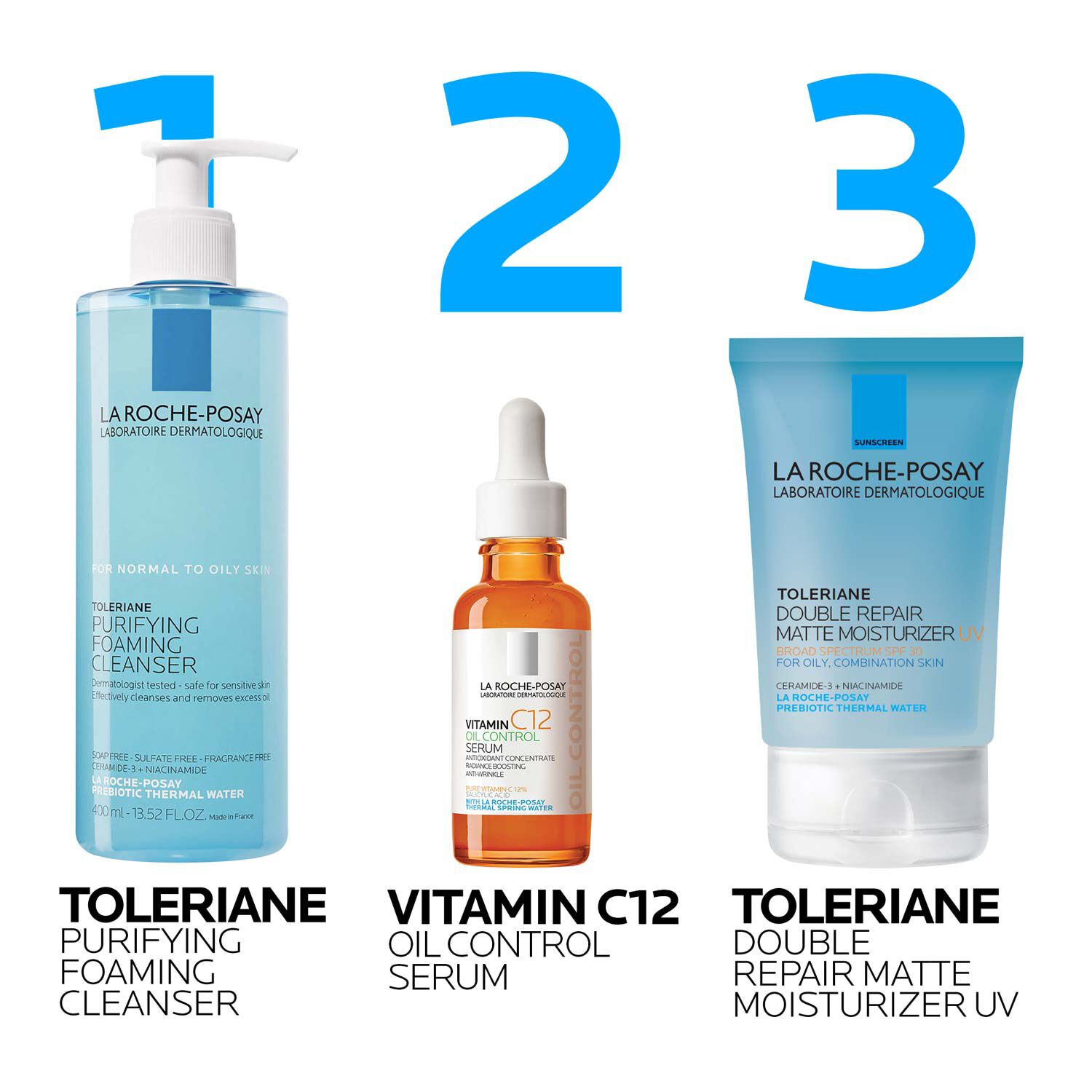 Toleriane Double Repair Matte Face Moisturizer SPF 30 for Oily Skin 6 Toleriane Double Repair Matte Face Moisturizer SPF 30 for Oily Skin