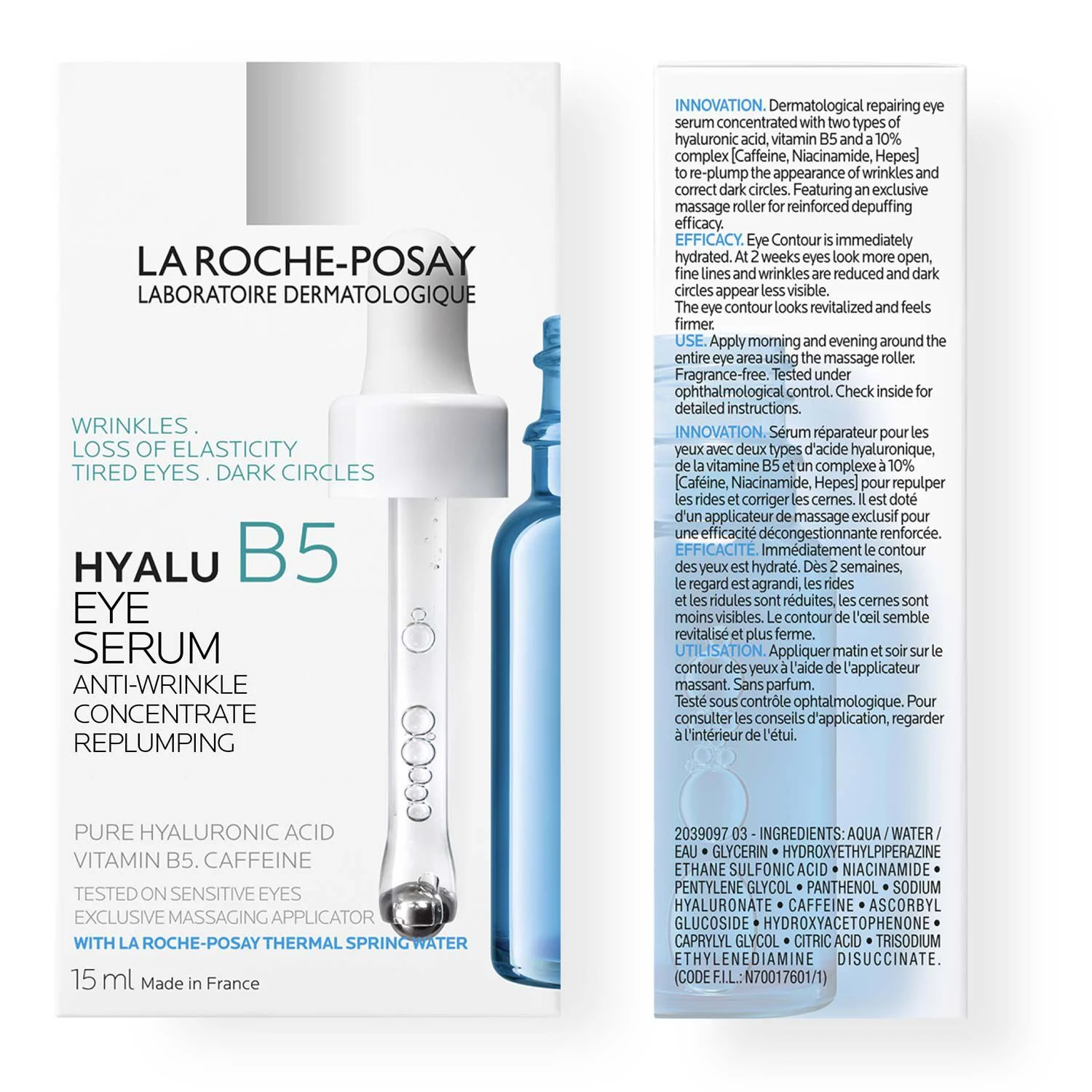 Hyalu B5 Eye Serum with Hyaluronic Acid + 10% Complex 9 Hyalu B5 Eye Serum with Hyaluronic Acid + 10% Complex