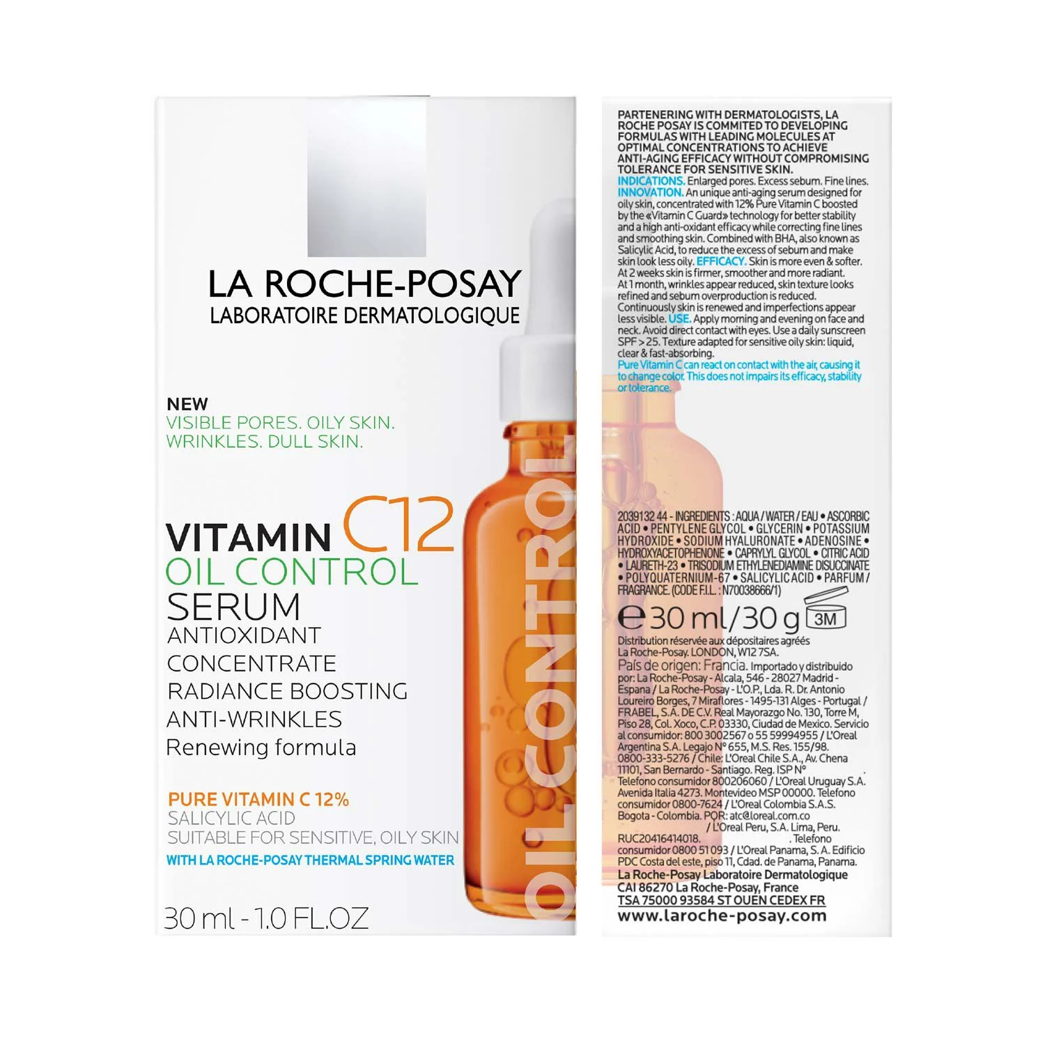 Vitamin C12 Oil Control Serum For Oily Skin 10 Vitamin C12 Oil Control Serum For Oily Skin