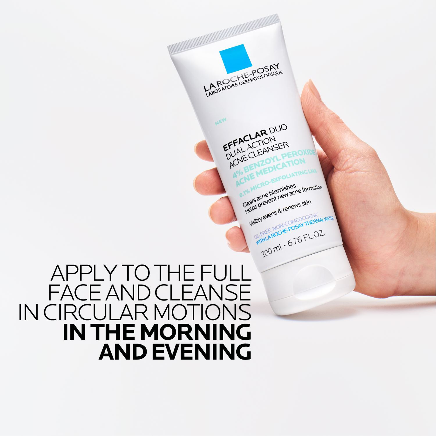 Effaclar Dual Action Acne Face Wash With 4% Benzoyl Peroxide 6 Effaclar Dual Action Acne Face Wash With 4% Benzoyl Peroxide