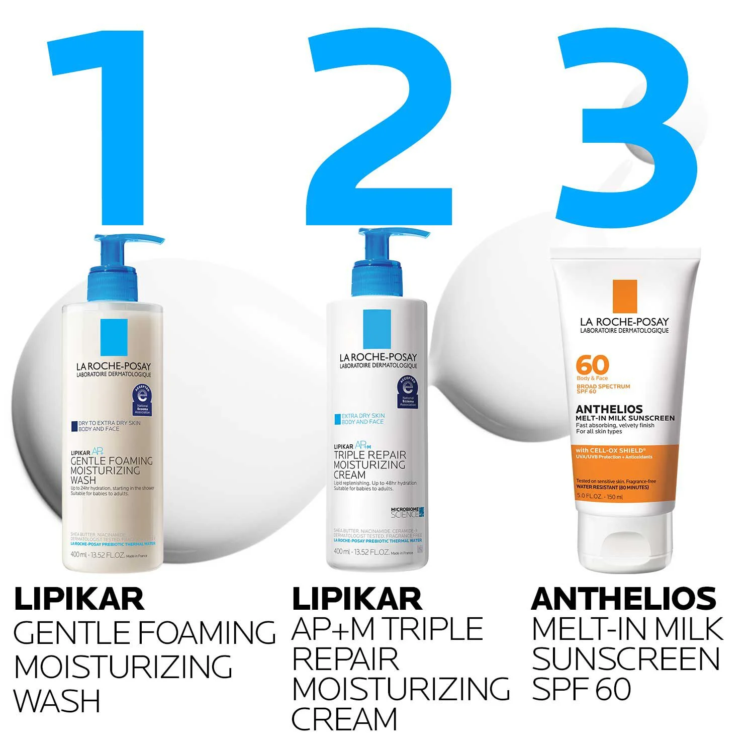 Lipikar Wash AP+ Moisturizing Body & Face Wash 5 Lipikar Wash AP+ Moisturizing Body & Face Wash