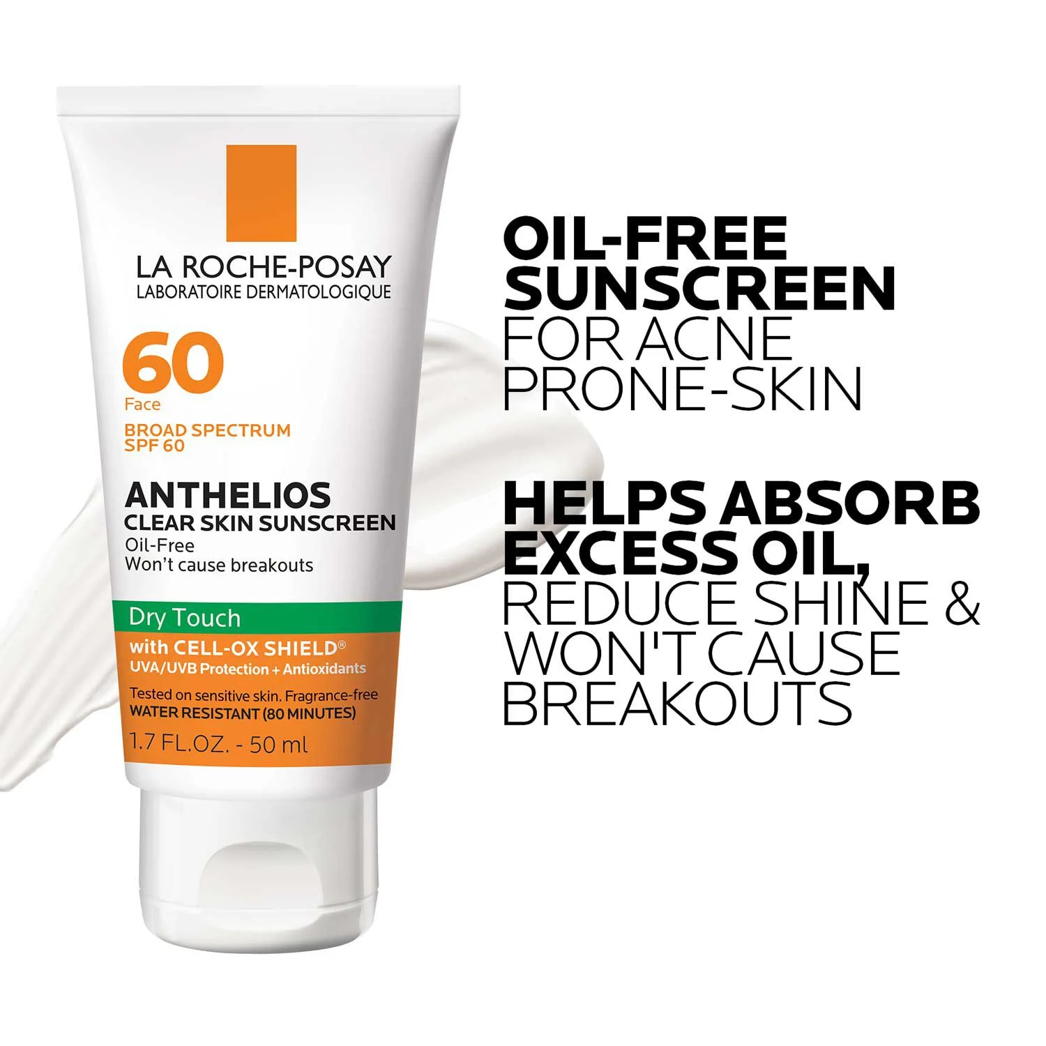 Anthelios Clear Skin Oil Free Sunscreen SPF 60 4 Anthelios Clear Skin Oil Free Sunscreen SPF 60